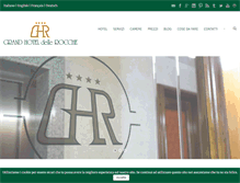 Tablet Screenshot of grandhoteldellerocche.it